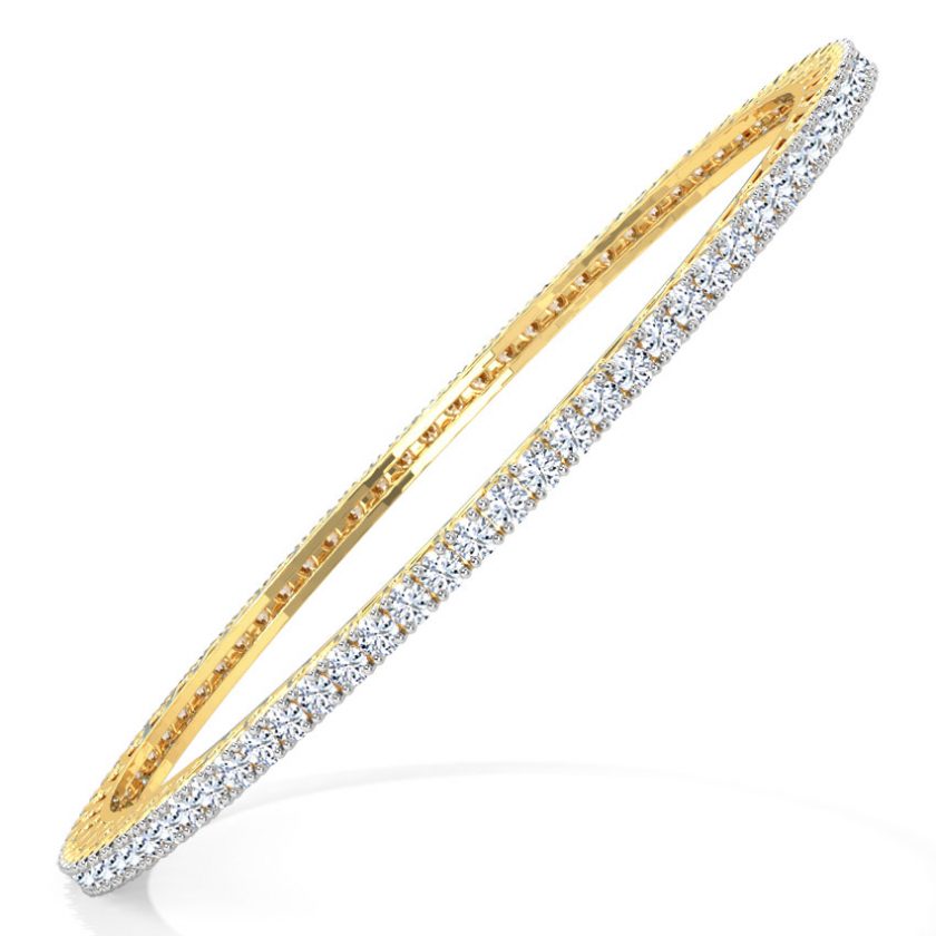 Glinting Diamond Bangle